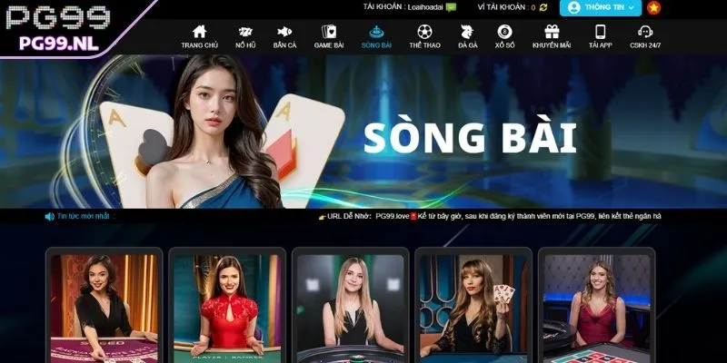 Điểm đáng chú ý của sảnh chơi casino PG99