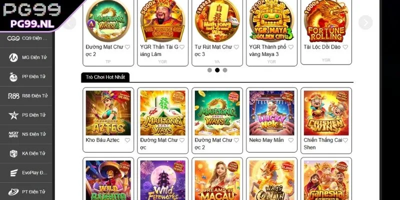 Những sản phẩm giải trí hot hit tại sân chơi